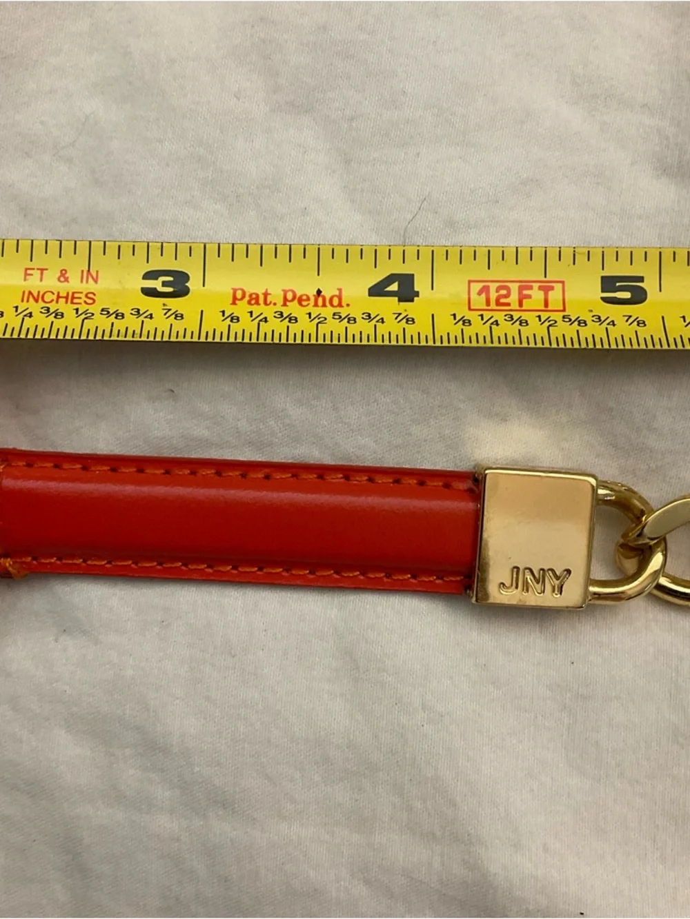 Vintage gold leather